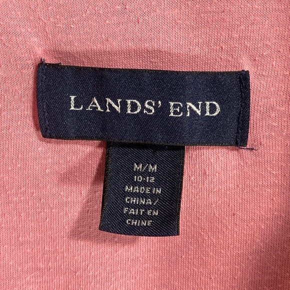 Medium Lands’  Lands End Sherpa 1/4 Zip Quarter Plush Teddy Fleece Pullover - Picture 5 of 9